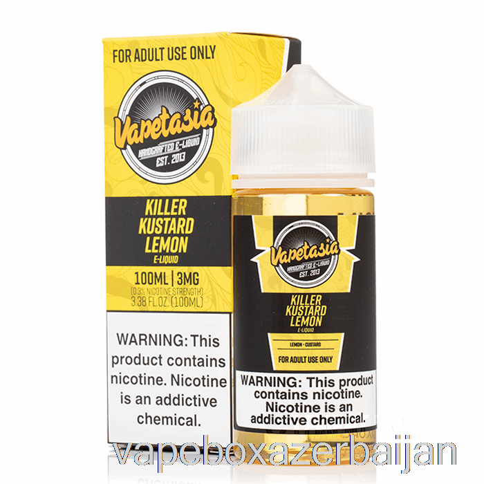 Vape Smoke Killer Kustard Lemon - Vapetasia - 100mL 3mg